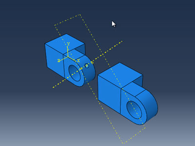 آموزش تحلیل شبیه سازی لولا تحت کشش مونتاژ شده د abaqus